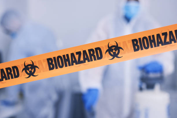 Professional Biohazard technician working in Lawnside, NJ